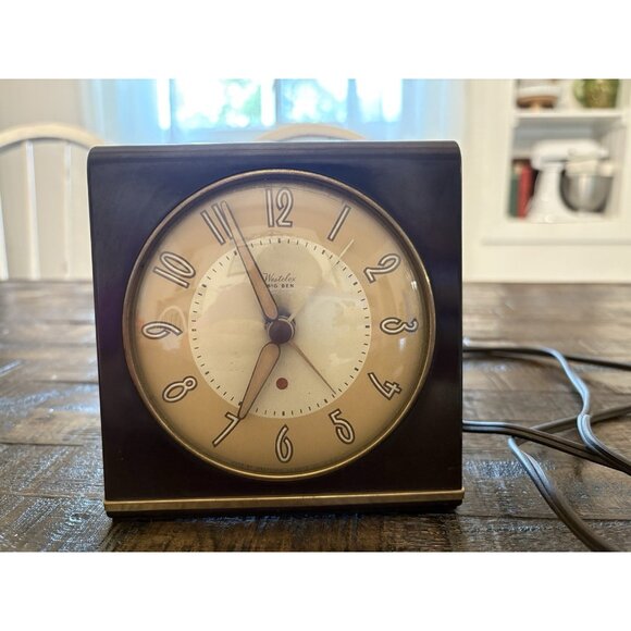 Vintage WESTCLOX BIG BEN Electric Clock Bakelite S6-D circa 1940's - Picture 1 of 9
